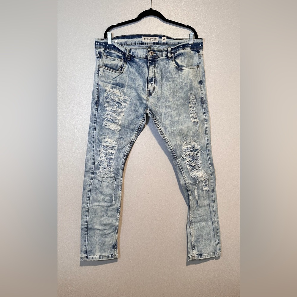 Men’s stone wash Jeans 40